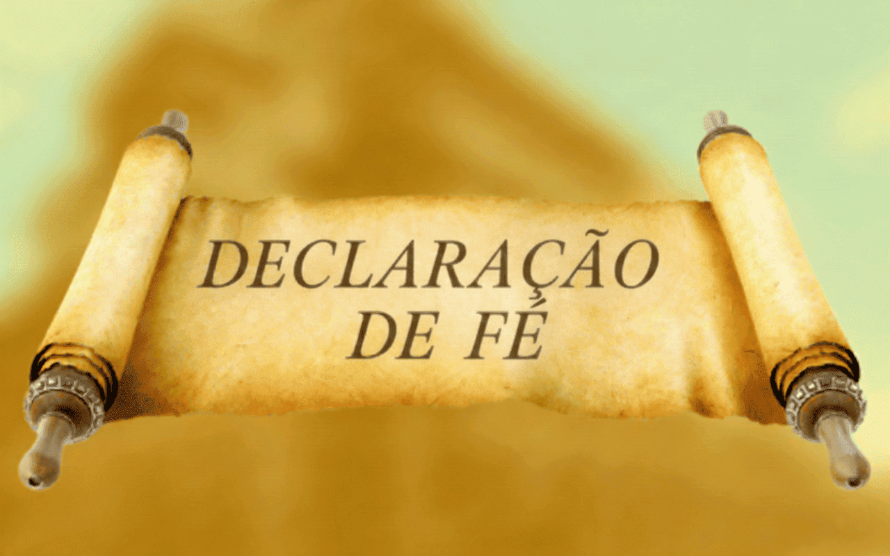 Bíblia aberta representando nossa declaração de fé